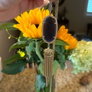 Kendra Scott Blue Rayne Long Necklace